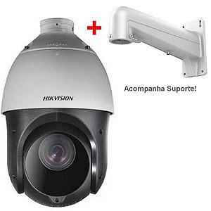 Câmera CFTV IP PoE DS-2DE4215IW-DE Speed Dome Full HD 1080P IR 100m Zoom 15x Hikvision - DS-2DE4215IW-DE