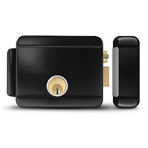 Fechadura Elétrica 12V JFL Chave Preto - JFL-F101 - JFL-F101