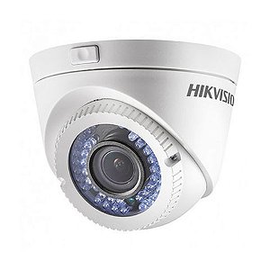 Câmera CFTV 4 em 1 DS-2CE56C0T-VFIR3F Dome HD 720P IR 40m 2,8 mm Varifocal Hikvision - 2CE56C0T-VFIR3F