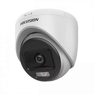 Câmera CFTV DS-2CE70DF0T-LPFS Dome Full HD 1080P Colorvu 20m 2,8 mm HikVision - DS-2CE70DF0T-LPFS