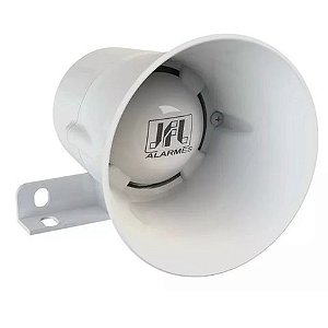 Sirene Piezoelétrica JFL 12V 120dB Branco - SIR-120BCO - SIR-120BCO