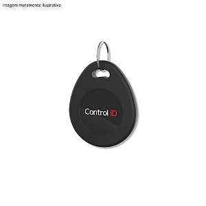 Chaveiro de Proximidade Controle de Acesso Tag RFID 125Khz Control iD - RFID/CHAV/125 - RFID/CHAV/125