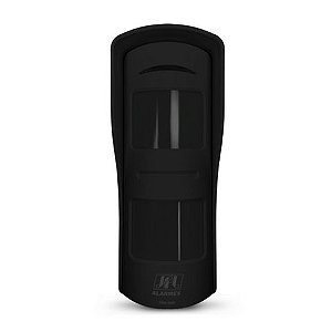 Sensor Infravermelho Passivo com Fio DUPLO PIR QUAD Função Pet Canal Micro-ondas Alcance 12 Metros JFL - DSE-830i BLACK - DSE-830I BLACK