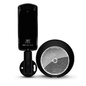Sensor Infravermelho Ativo Fotocelula 1 Feixe Articulador Integrado Alcance Até 10 Metros JFL - IRFLEX-110 - IRFLEX-210