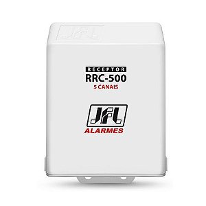 Receptor para Controle Remoto 5 Canais 433,92Mhz Hopping Code e Rolling Code; Alcance 100 Metros - JFL - RRC-500 - RRC-500