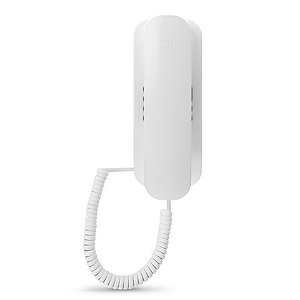 Monofone para Porteiro Eletrônico Branco - JFL - TD 2000 - TD 2000