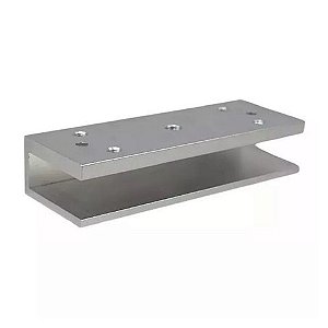 Suporte para Fechadura Eletroimã U Aço Inox JFL - JFL-FE180 U - JFL-FE180 U