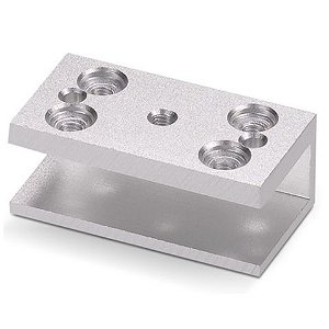Suporte para Fechadura Eletroimã U Aço Inox JFL - JFL-FE60 U - JFL-FE60 U