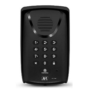 Porteiro Eletrônico para Central de Comunicação ou PABX 13 Teclas Até 4000 Usuários JFL - PEC-1300 - PEC 1300