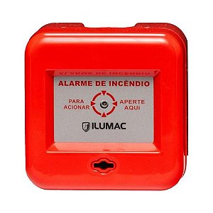 Acionador Manual Rearmável 24v Convencional AMF-C - Ilumac - AMF-C