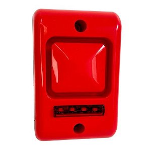 Sirene Audiovisual 24v Convencional SAF24-C - Ilumac - SAF24-C