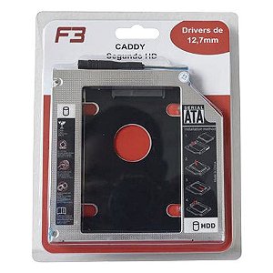 Adaptador Universal Caddy de HD 2,5 para Leitor de DVD com 12,7mm F3 - 1167 - 1167