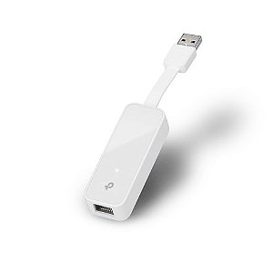 Adaptador USB 3.0 A-Macho - Rede RJ45 10/100/1000 Tp-Link - UE300 - UE300