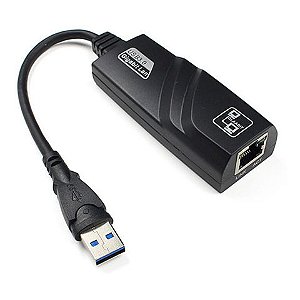 Adaptador USB 3.0 A-Macho - Rede RJ45 10/100/1000 F3 - 1212 - 1212