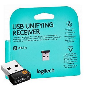 Adaptador Bluetooth USB 2.4 Mini Logitech - 910-005235-V - 910-005235-V