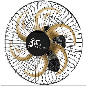 Ventilador de Parede Venti Delta 40CM Bivolt 140 Watts 6 Pás Preto - 57-4300 - 57-4300