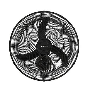 Ventilador de Parede Ventisol 50CM 127 Volts 130 Watts 3 Pás Preto - 14063 - 14063