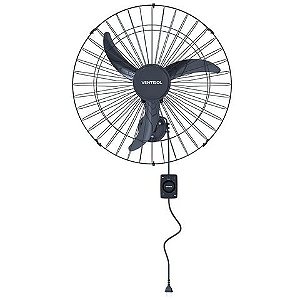 Ventilador de Parede Ventisol Monta Fácil 50CM BIV 200W 3 Pás Preto - 538 - 538