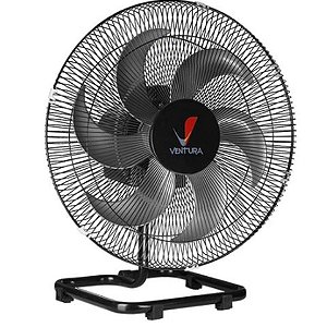 Ventilador de Mesa Venti Delta 50CM Bivolt 150 Watts 6 Pás Ventura Preto - 77-5412 - 77-5412