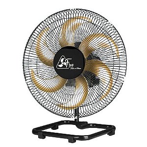 Ventilador de Mesa Venti Delta 40CM Bivolt 140 Watts 6 Pás Delta Free Preto - 56-4300 - 56-4300