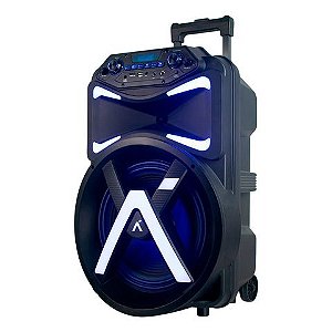 Caixa de Som Amplificada Hype 480w Rms TWS, Bluetooth, USB, Cartão de memória, Rádio FM e Entrada Auxiliar Aquário - HP-480 - HP-480