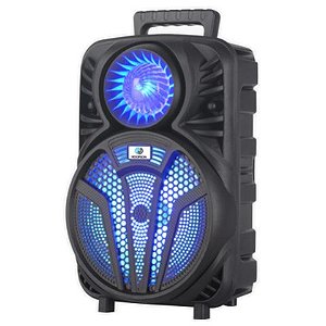Caixa de Som Portátil Hoopson 100W Preto Bluetooth, USB, Auxiliar, Micro SD e FM - RBM-018 - RBM-018