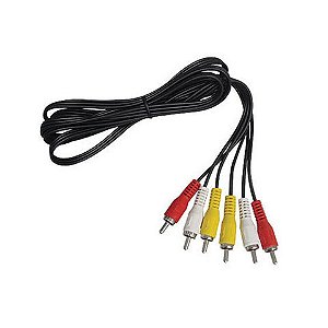 Cabo 3 RCA-Macho - 3 RCA-Macho 1,5M PIX - 018-1210 - 018-1210