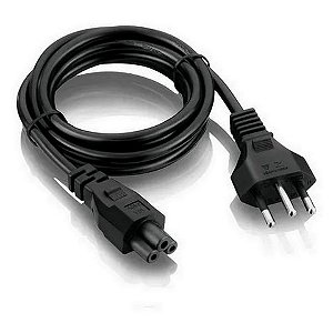 Cabo de Força para Notebook 3 Pinos Mickey 1,50 Metros Preto Next Trading - 3498 - 3498
