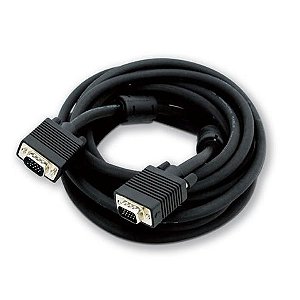Cabo VGA Macho x Macho com Filtro 2,0 Metros 5+ - 018-9572 - 018-9572