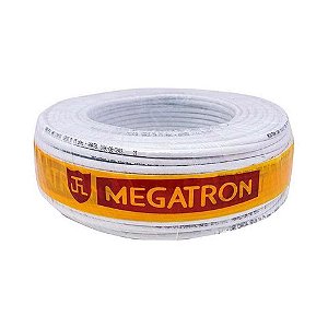 Cabo Coaxial RG59 67% 75 OHMS Megatron - 1440 - Rolo com 100 Metros - 1440
