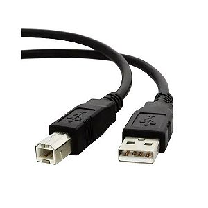 Cabo USB A-Macho - B-Macho 5,0 Metros 2.0 Preto Multilaser - WI274 - WI274