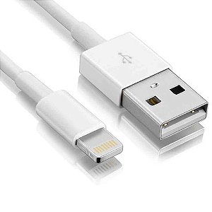 Cabo USB A Macho x Lightning Ipad 4/Iphone/Ipod 6 1,0 Metro Elgin - 46RCAPPLE000 - 46RCAPPLE000