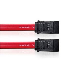 Cabo de Dados HD Sata 180 Graus 40 Centímetros Comtac - 28149088 - 28149088
