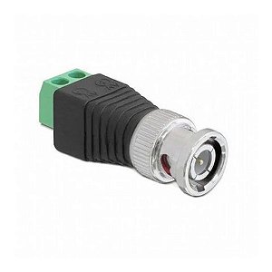 Conector BNC Macho com Borne FC Fontes - FCBNCBRN / FCBNC05 - FCBNCBRN / FCBNC05