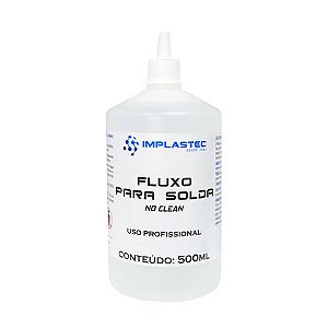 Fluxo para Solda 500ml Implastec - PAFS050024CX - PAFS050024CX