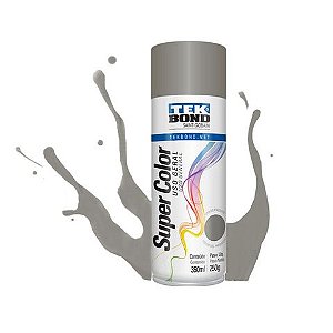 Tinta Spray Super Color Platina Uso Geral 350ml/250g - Tekbond - 69957366617 - 69957366617