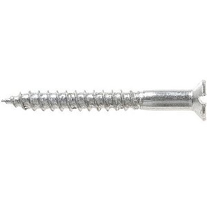Parafuso Madeira Cabeça Chata Fenda 3,8x40mm Vonder - CFV3840 - Caixa com 200 Unidades - 29.30.384.000