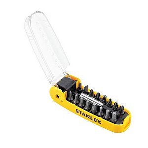 Jogo de Bits 17 Peças com Guia Stanley - STA2130 - STA2130