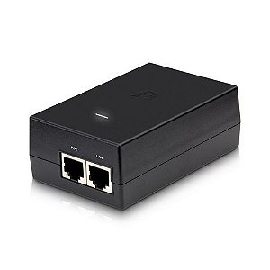 Fonte para Antena Ubiquiti POE+LAN 48V 24W Bivolt - POE-48-24W-G - POE-48-24W-G