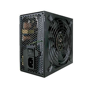 Fonte para Micro Computador ATX 600W Real C3tech 80 Plus Bronze PFC Ativo PS-G600B sem Cabo de Força - PS-G600B