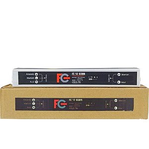 Fonte Blindada CFTV FC Fontes 12V 3A 36W Bivolt - FC1203BN - FC1203BN