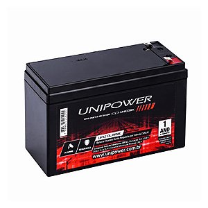 Bateria Selada para Alarmes 4,0 Ah 12 Volts Unipower - P12ALARME - P12ALARME