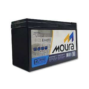 Bateria Selada para Alarmes 4,0 Ah 12 Volts Moura - 14001312 - 12MVA - ALARME