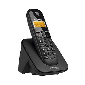 Telefone sem Fio Intelbras 7 Ramais com Identificador de Chamadas Preto - TS3110 - 4123110