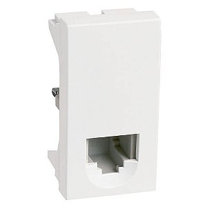 Tomada para RJ11 Módulo Tramontina Aria Branco - 57217/051 - 57217/051