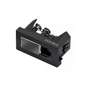 Tomada para RJ11 Módulo Pial Plus+ l Legrand Preto - 615010PT - 615010PT