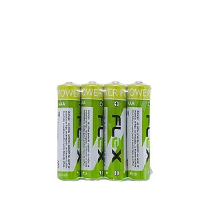 Pilha Comum AA Flex -Blister com 4 Pilhas