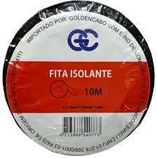 Fita Isolante GC - 10 Metros Preta