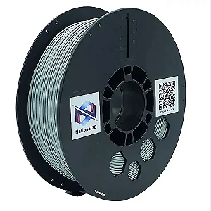 Filamento PET-G 1,75mm Cinza 1Kg Benser - Alta qualidade
