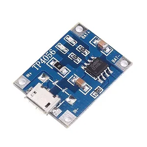 Carregador De Bateria De Lítio TP4056 Sem Proteção - Micro USB
